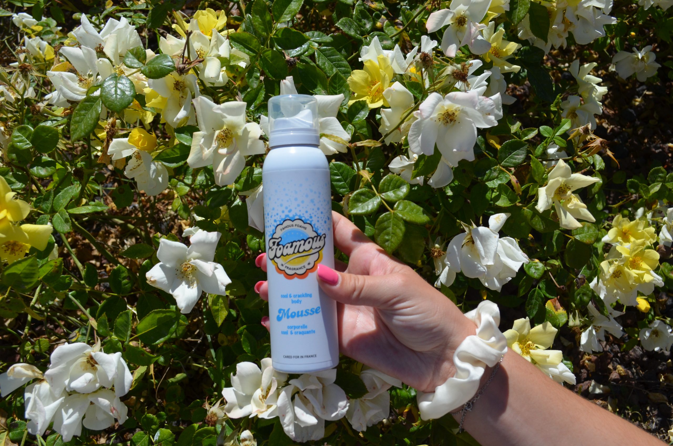 Mousse crépitante nature